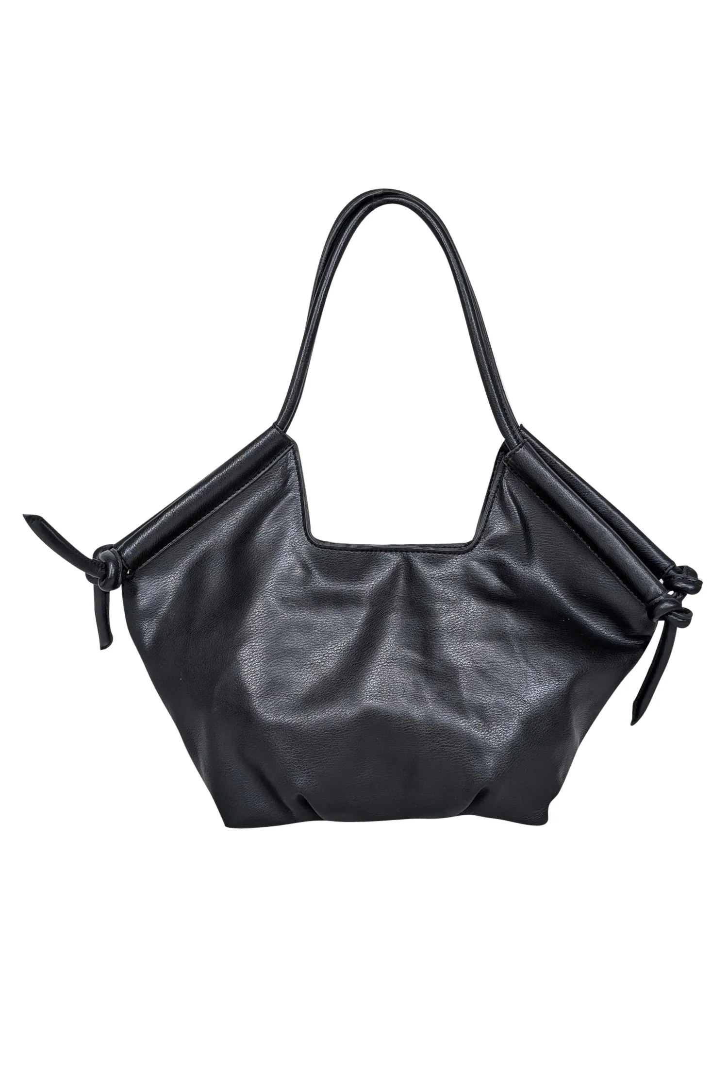 Elizabeth & James - Black Leather Large Shoulder Bag