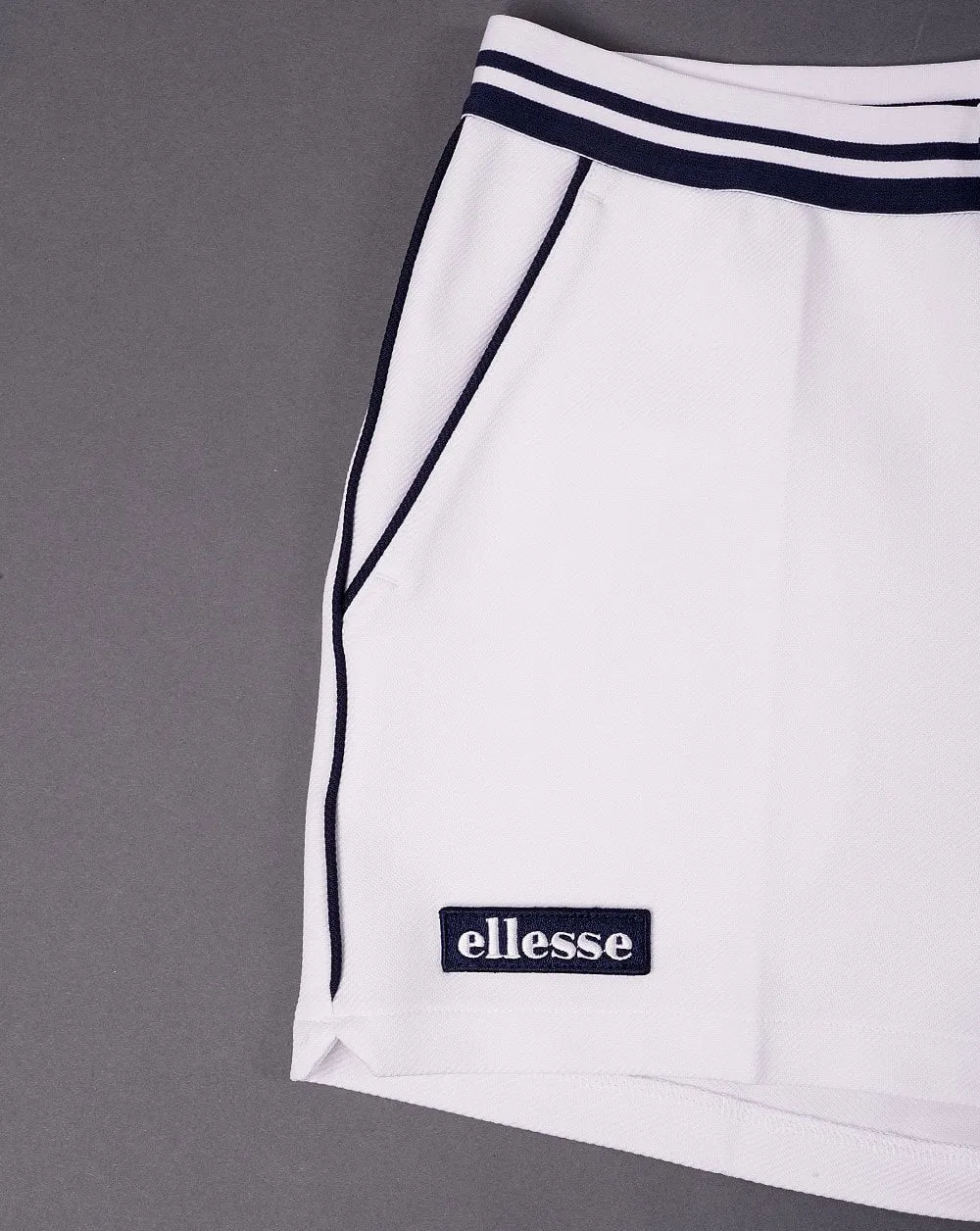 Ellesse 80s Tennis Shorts White/Navy