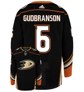 Erik Gudbranson Anaheim Ducks Adidas Authentic Home NHL Hockey Jersey     