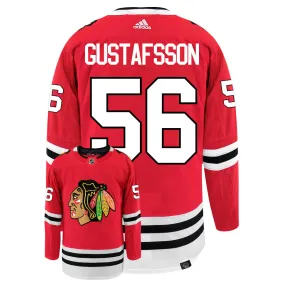 Erik Gustafsson Chicago Blackhawks Adidas Primegreen Authentic NHL Hockey Jersey     