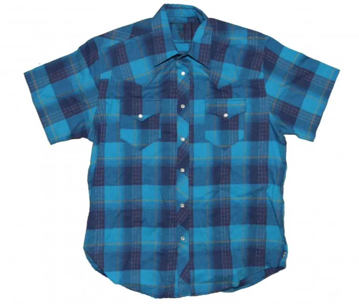 Fallen Skateboard Shirt Blue/ Navy Plaid