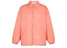 Fear of God Essentials Nylon Coaches Jacket Coral