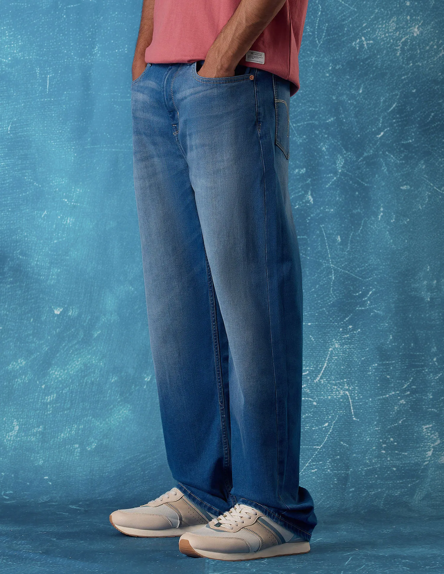 Flying Machine Men Cobain 90's Loose Fit Jeans