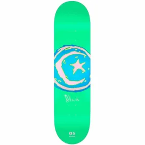 Foundation Glick Star and Moon Skateboard Deck 8.25