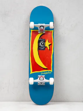 Foundation Star And Moon V2 Skateboard (blue)