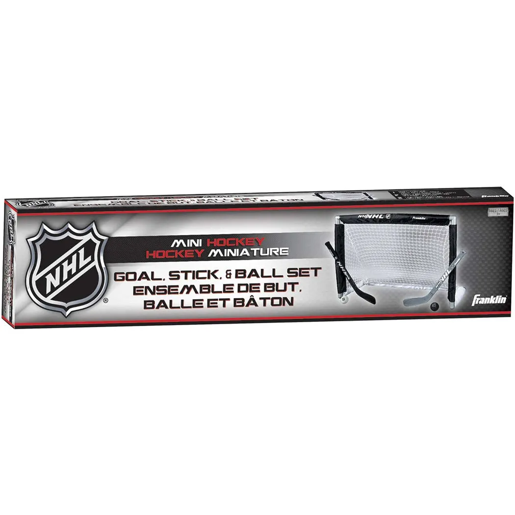 Franklin NHL Mini Hockey Goal, Stick & Ball Set