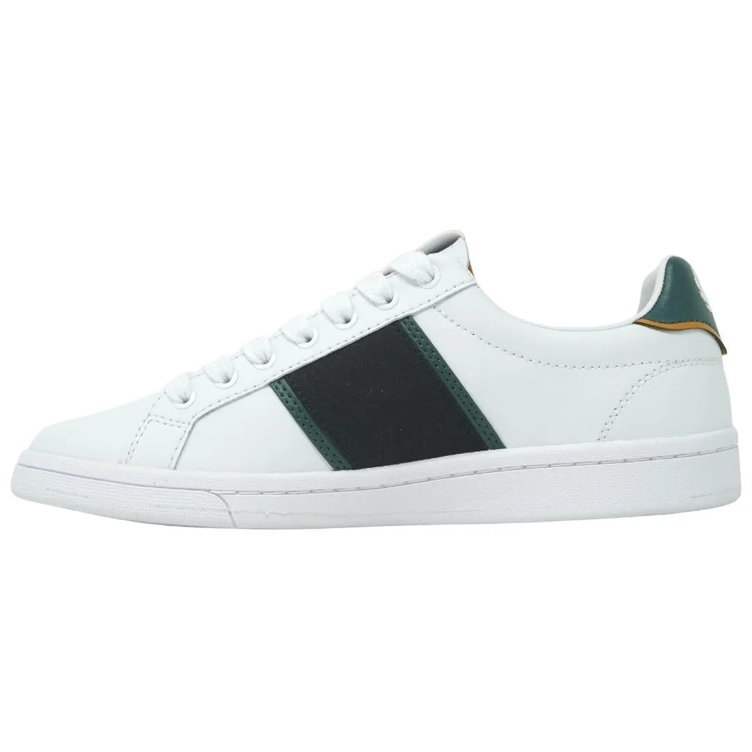 Fred Perry Mens B8351 134 Trainers White