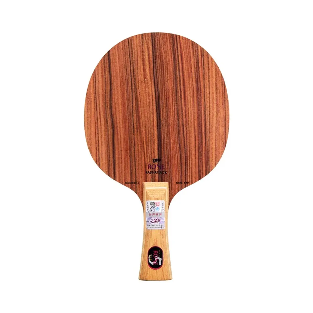 Friendship 729 Rose Fast Attack Rosewood 5 Table Tennis Ply