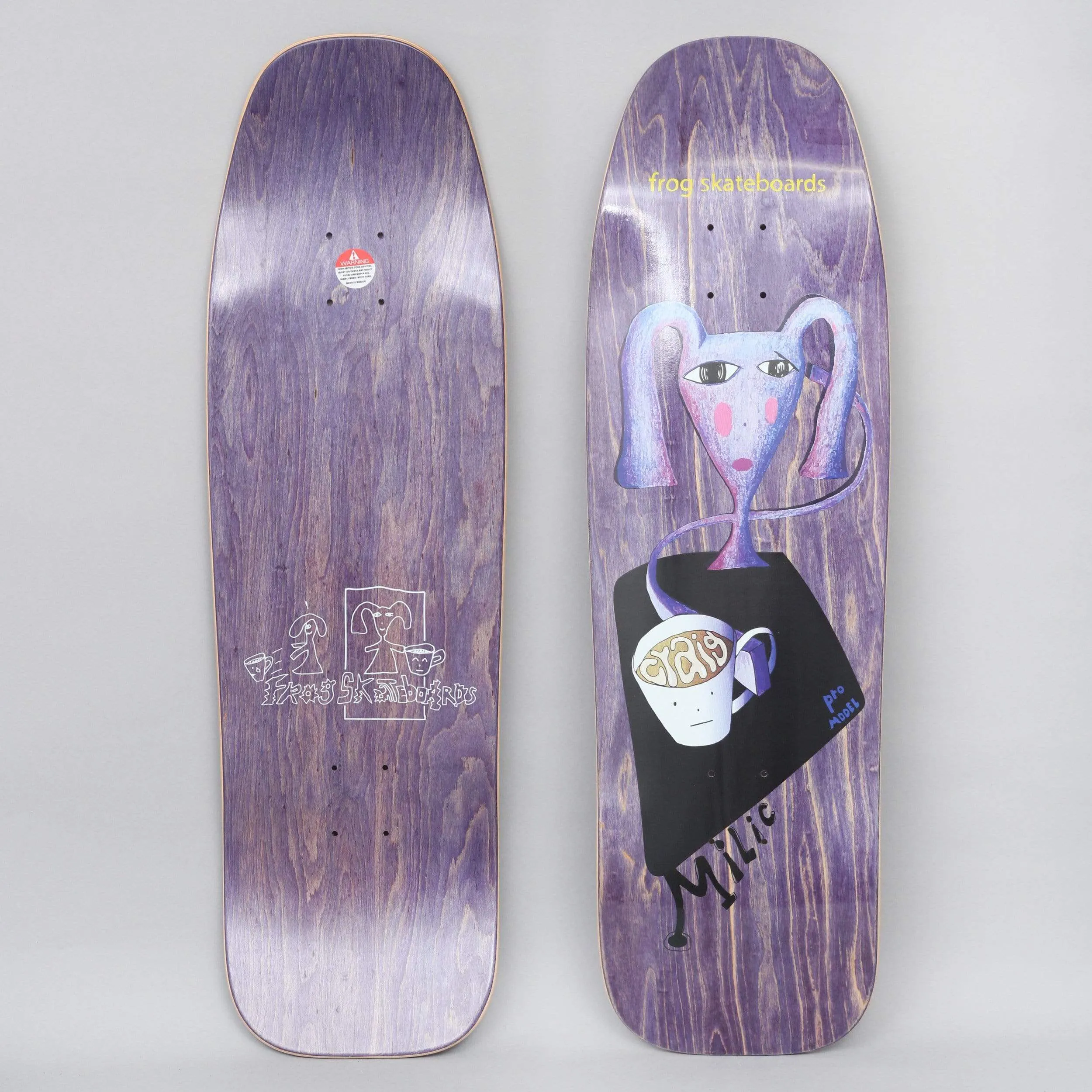 Frog 9 Craig Milic Skateboard Deck