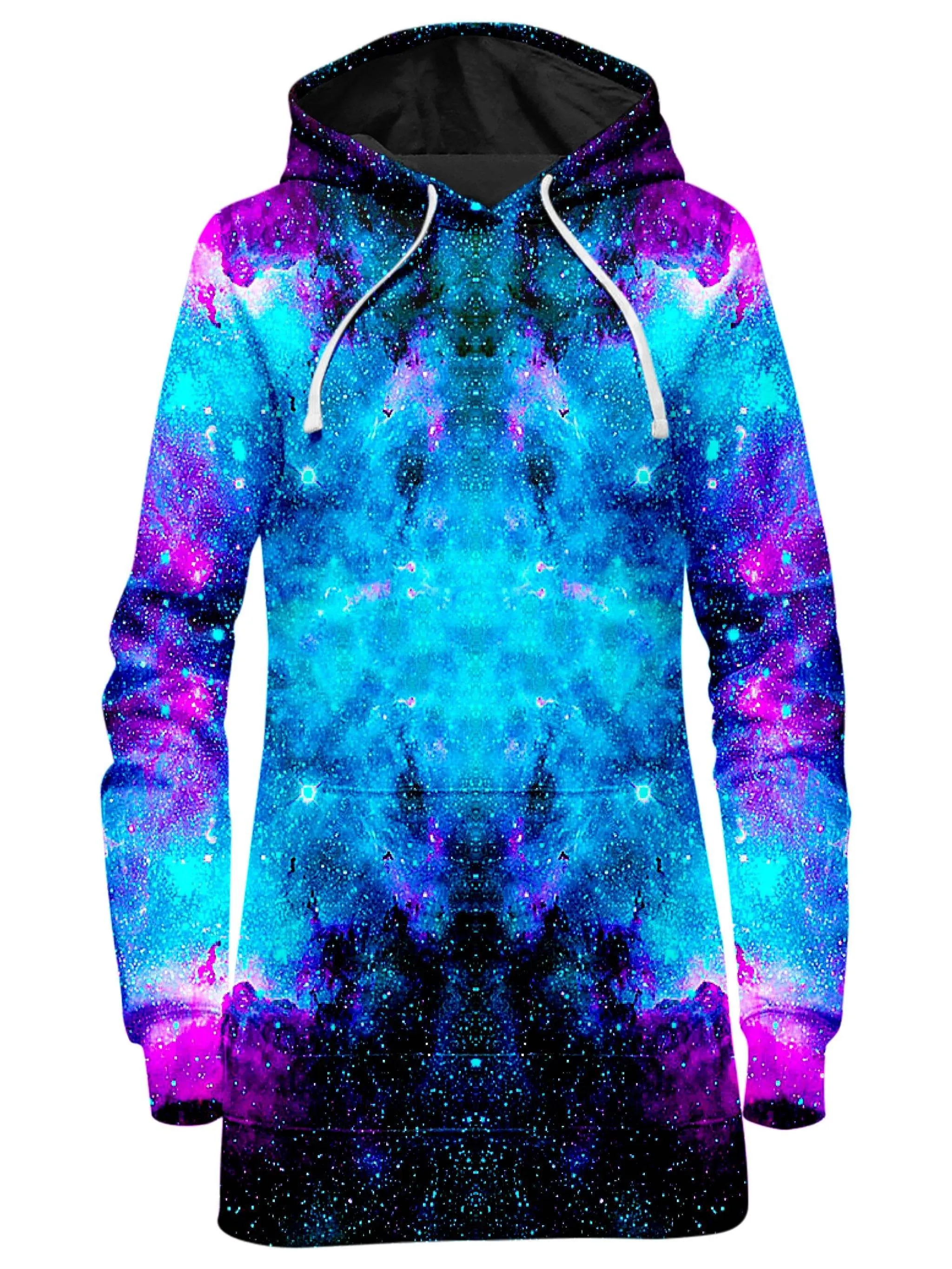 Galactic Spectrum Hoodie Dress and Leggings Combo