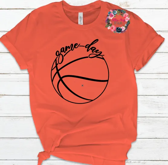 Game Day Basketball Tee