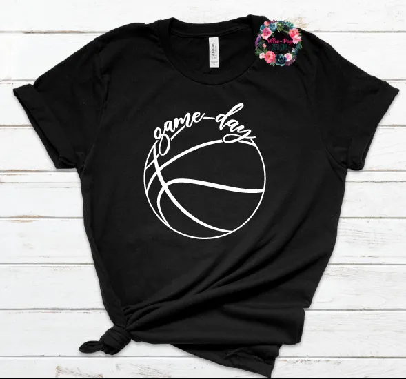 Game Day Basketball Tee