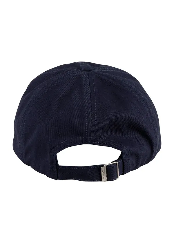 GANT Cotton Twill Baseball Cap - Marine