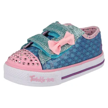 Girls Twinkletoes by Skechers Light Up Trainers Sweet Steps