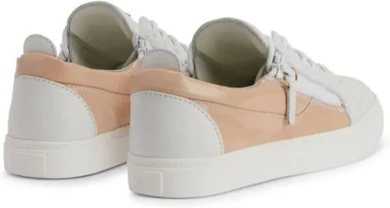 Giuseppe Zanotti Nicki leather low-top sneakers White