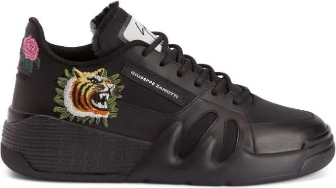 Giuseppe Zanotti Talon lace-up sneakers Black