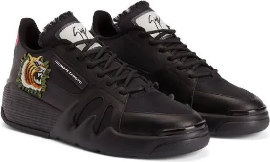 Giuseppe Zanotti Talon lace-up sneakers Black