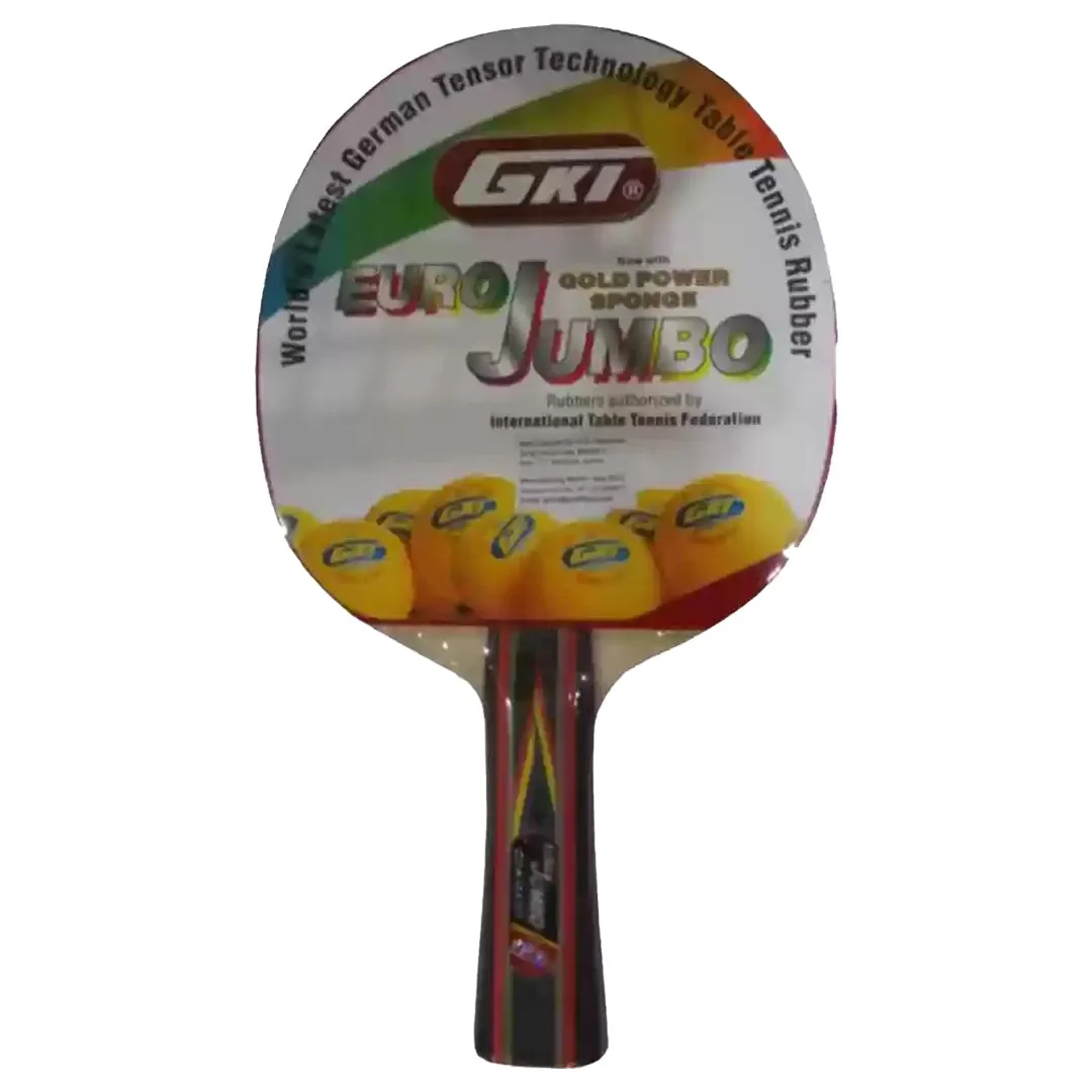 GKI Euro Jumbo Table Tennis Bat with Cover