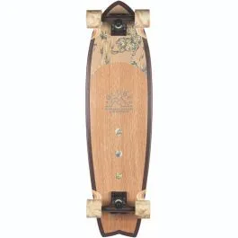 Globe Chromantic 33 Inch Complete Skateboard - White Oak/Jaguar