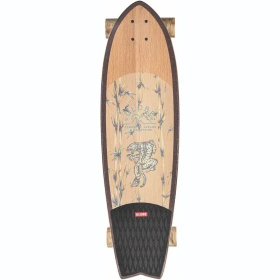 Globe Chromantic 33 Inch Complete Skateboard - White Oak/Jaguar