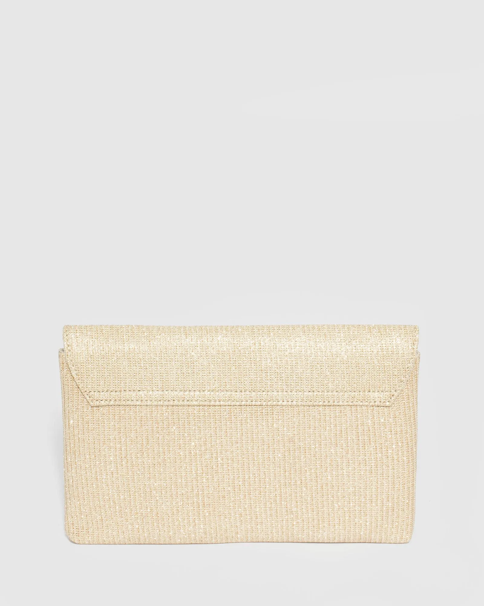 Gold Dalila Envelope Clutch Bag