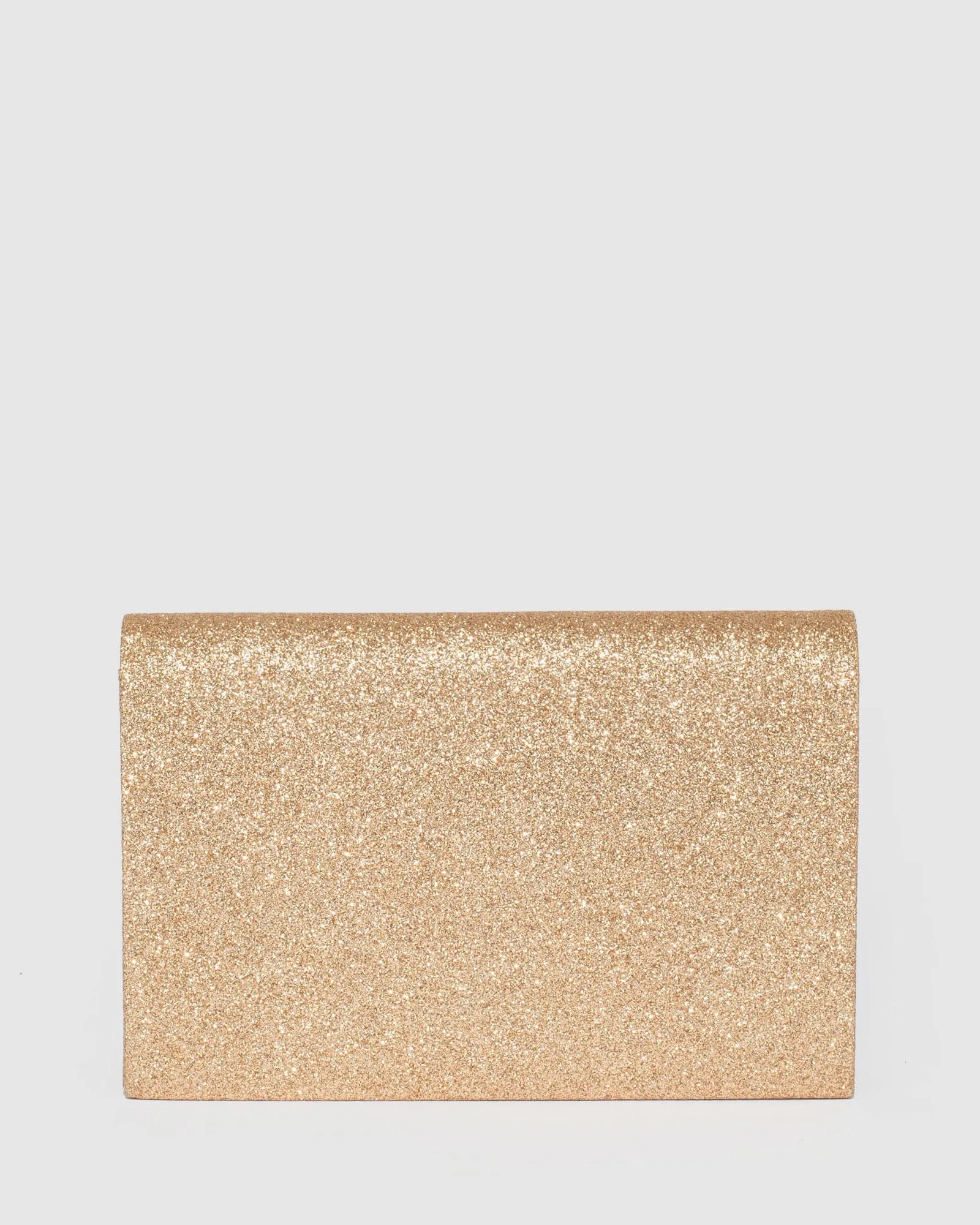 Gold Lila Envelope Clutch Bag