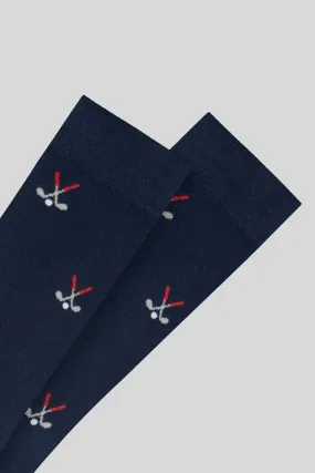 golf sock navy