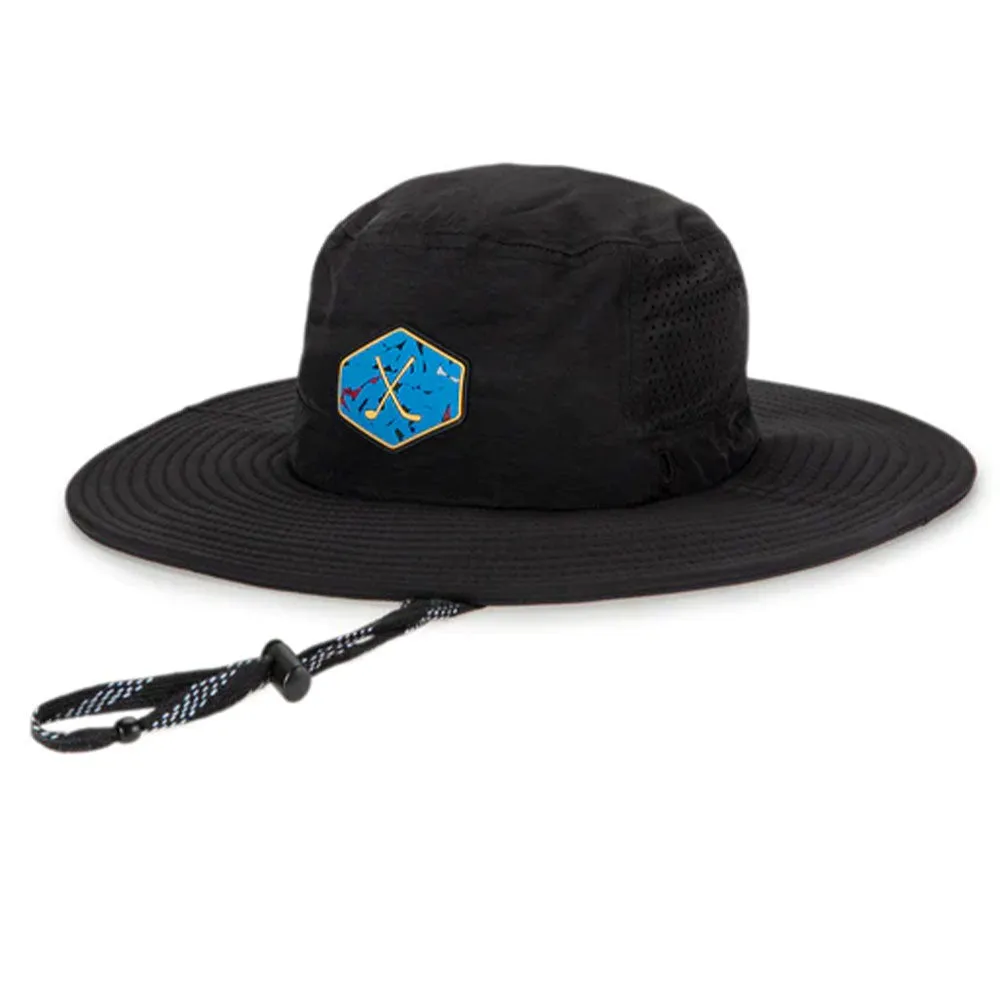 GONGSHOW IN CONTENTION BLACK GOLF BUCKET HAT