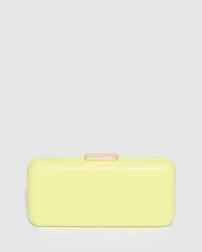 Green Charlie Hardcase Clutch Bag