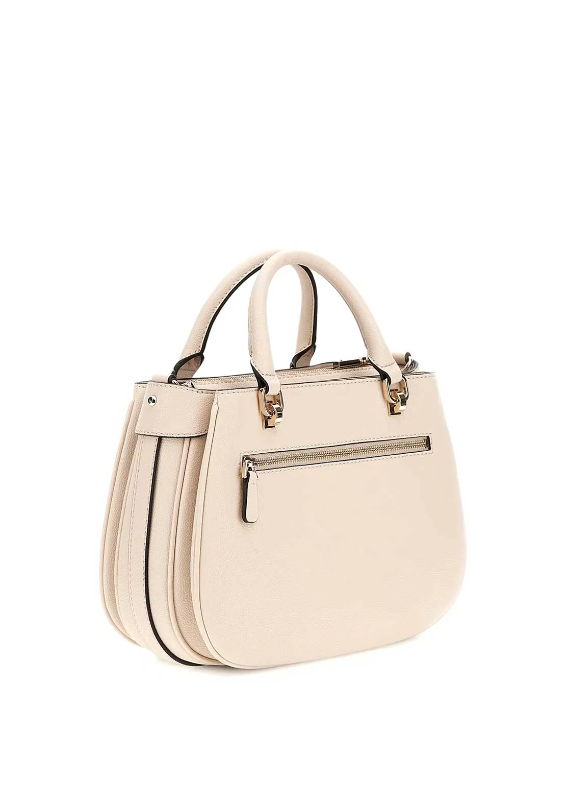 Guess Fedora Satchel Crossbody Bag, Bone