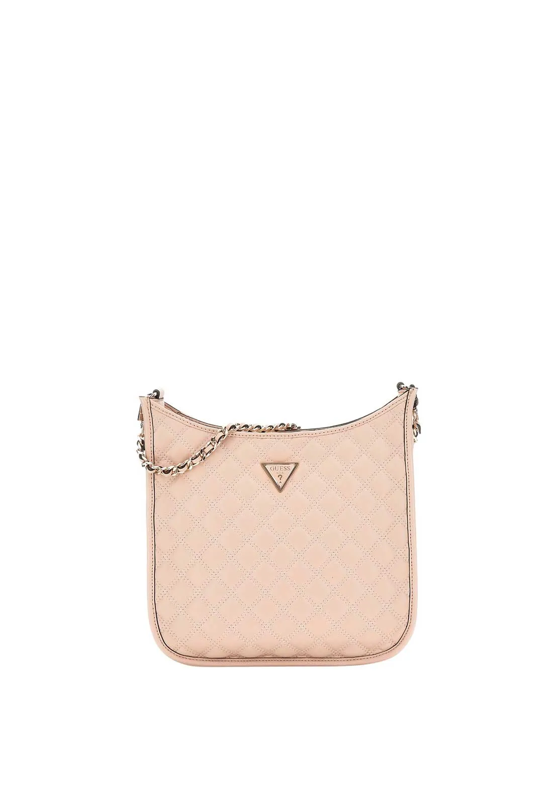 Guess Giully Quilted Crossbody Bag, Light Beige