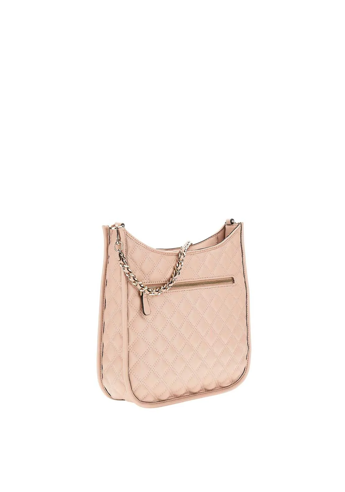 Guess Giully Quilted Crossbody Bag, Light Beige