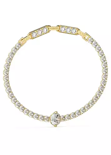 Guess Gold Tennis Bracelet | Kaleidoscope