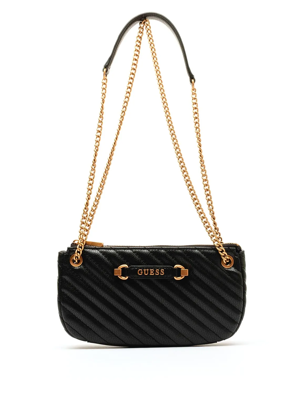 Guess Sela Mini Crossbody Bag, Black