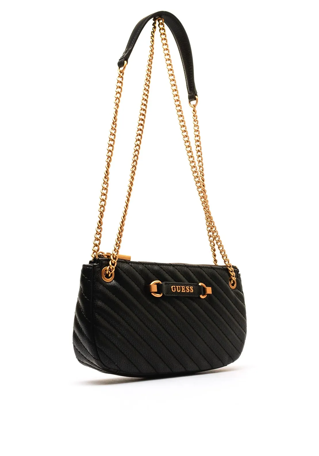 Guess Sela Mini Crossbody Bag, Black