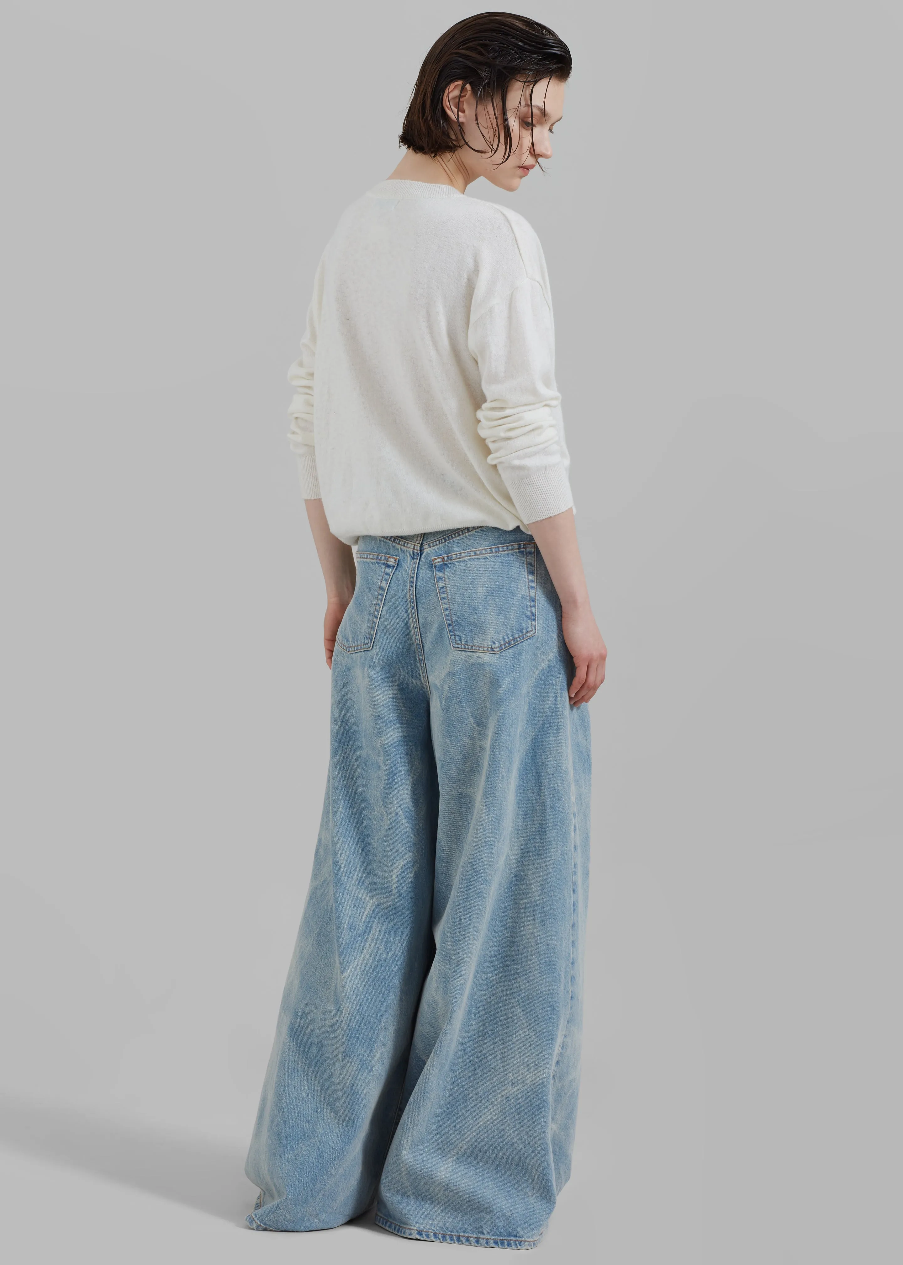 Haikure Big Bethany Jeans - Bleach Blue