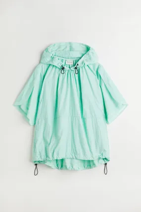 H&M+ Sports popover jacket - 3/4 sleeve - Regular length - Mint green - Ladies | H&M GB