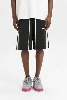 H/C Striped buttons Basketball Shorts