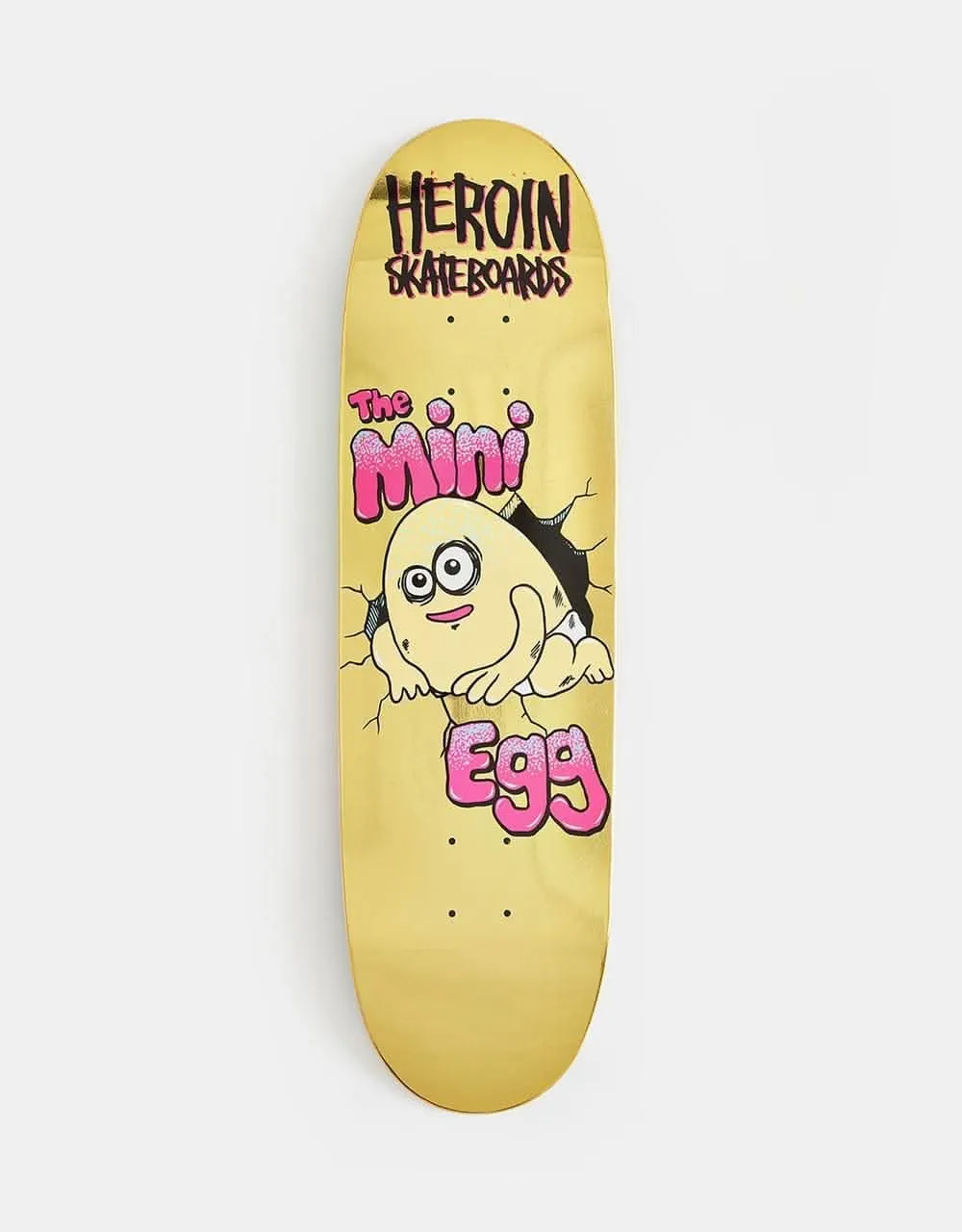 Heroin Mini Egg Skateboard Deck - 8.38