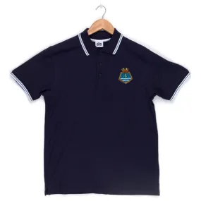 HMS Belfast crest polo shirt