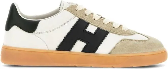 Hogan Cool lace-up leather sneakers White