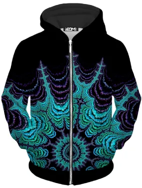 Iced Mantra Cake Unisex Zip-Up Hoodie