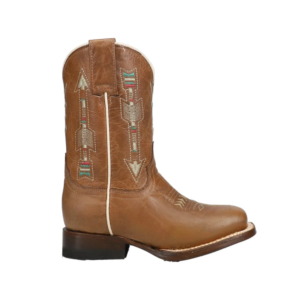 Indian Arrows Square Toe Cowboy Boots (Youth)