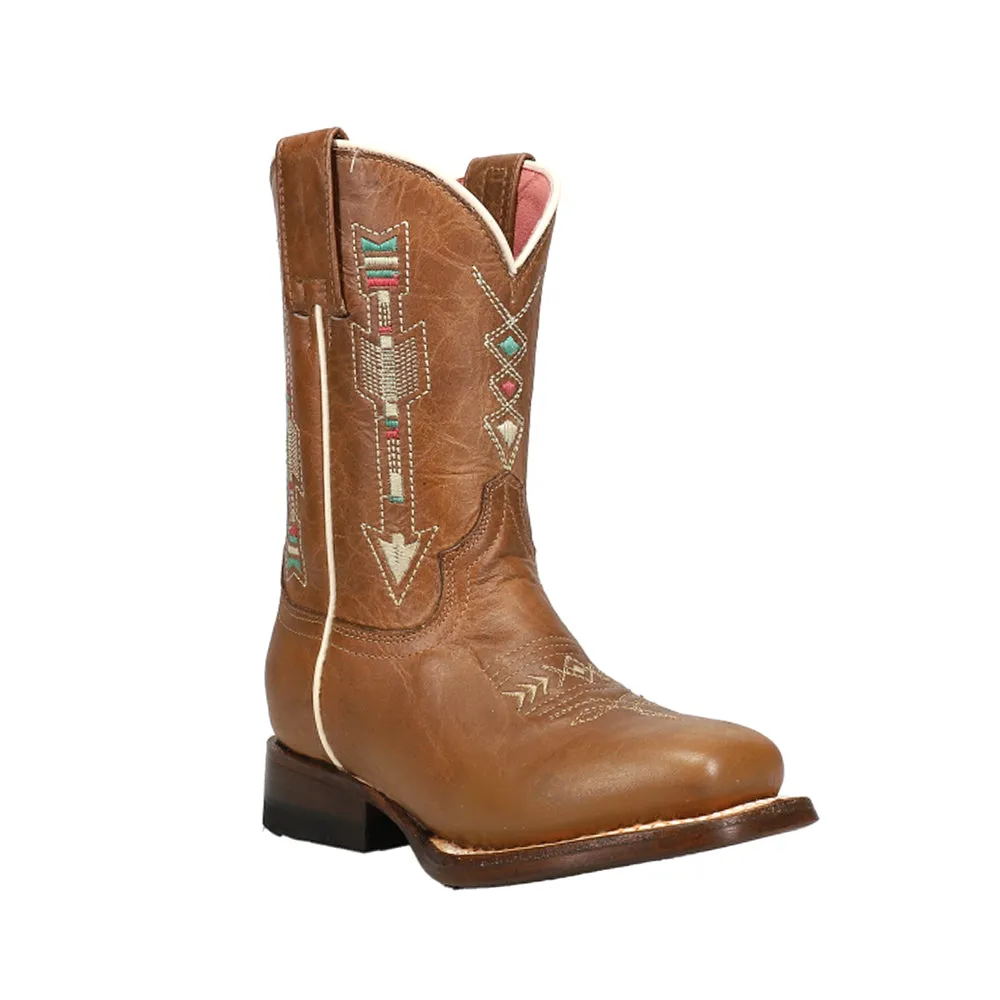 Indian Arrows Square Toe Cowboy Boots (Youth)