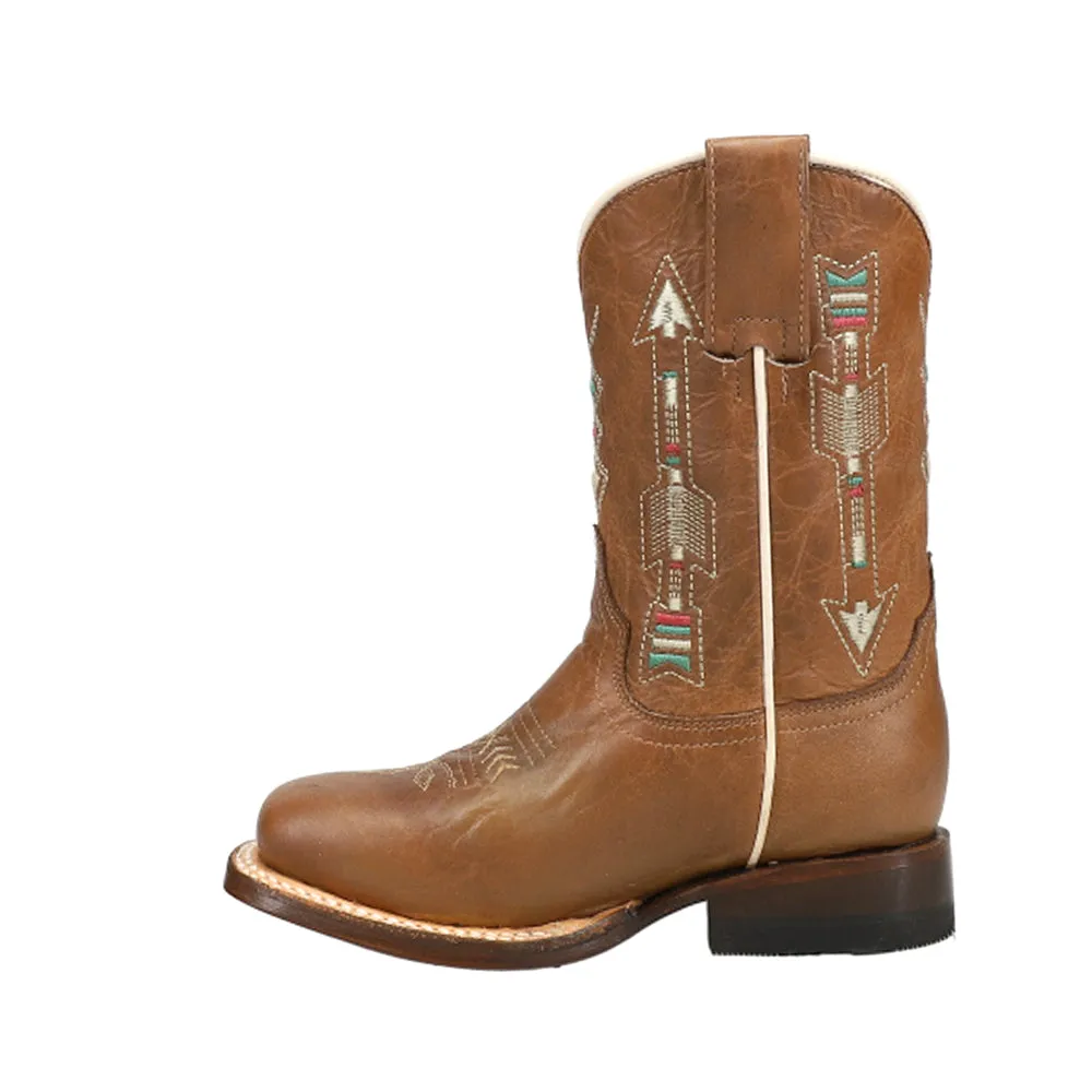 Indian Arrows Square Toe Cowboy Boots (Youth)