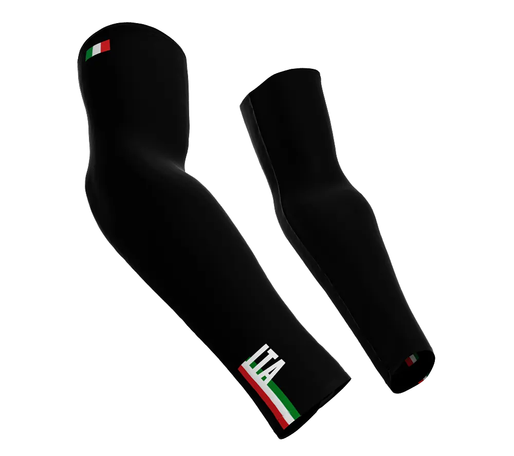 Italy Code Compression Arm Sleeves - Walking - Cycling - Running - Golf - Baseball - Basketball