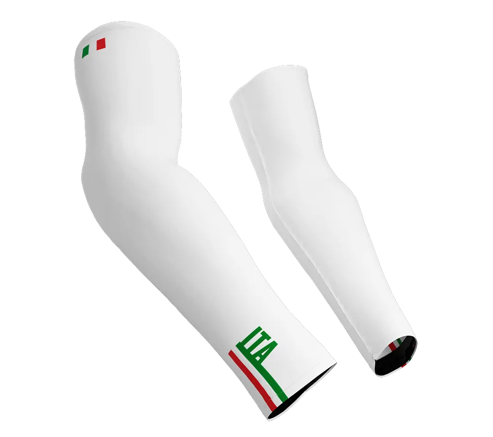 Italy Code Compression Arm Sleeves - Walking - Cycling - Running - Golf - Baseball - Basketball