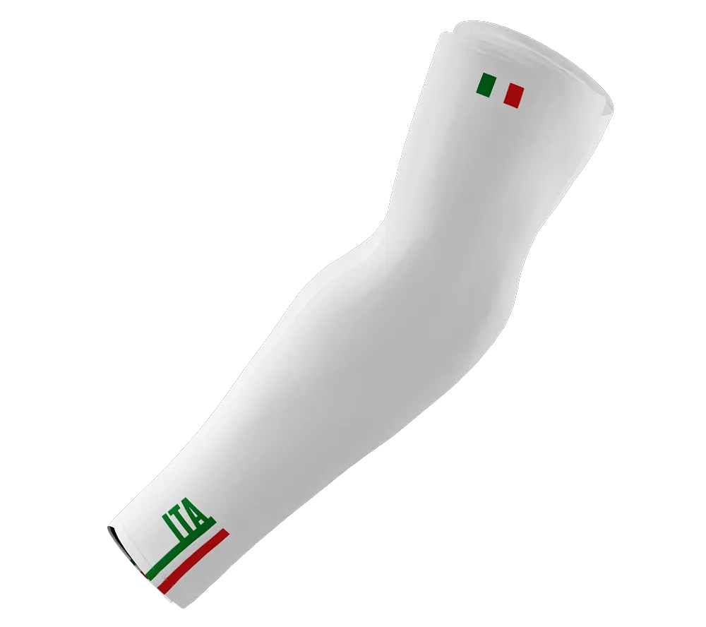 Italy Code Compression Arm Sleeves - Walking - Cycling - Running - Golf - Baseball - Basketball