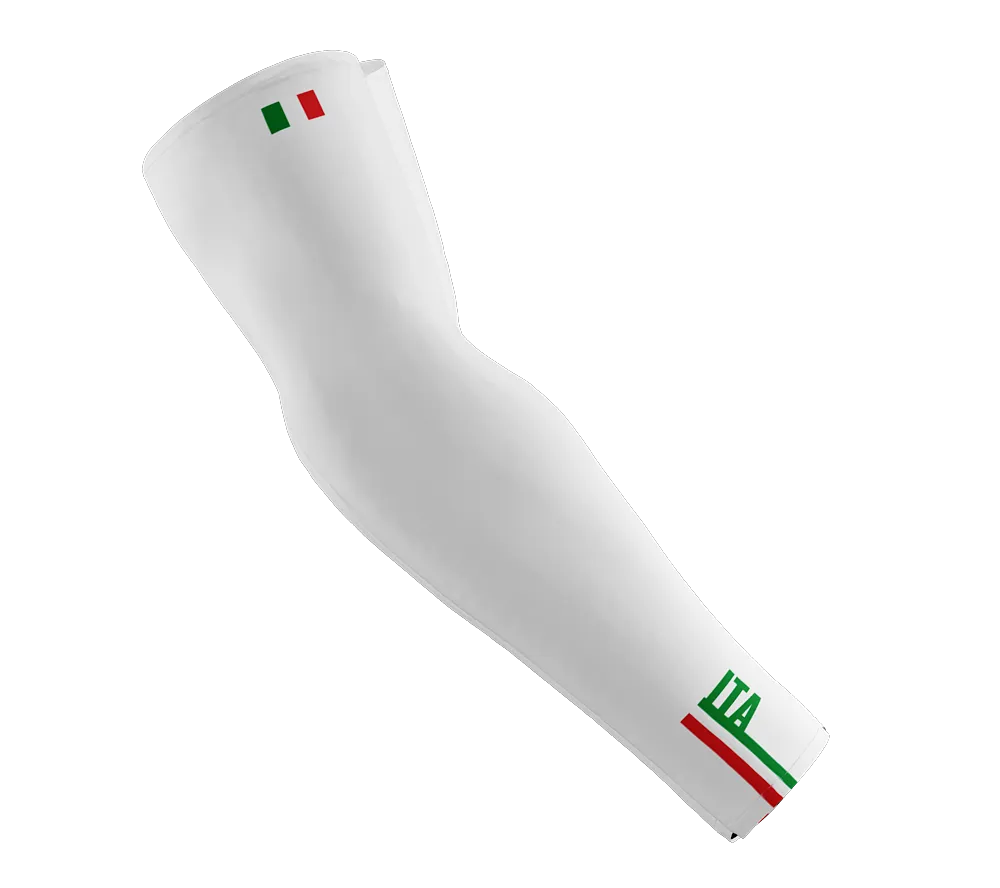 Italy Code Compression Arm Sleeves - Walking - Cycling - Running - Golf - Baseball - Basketball