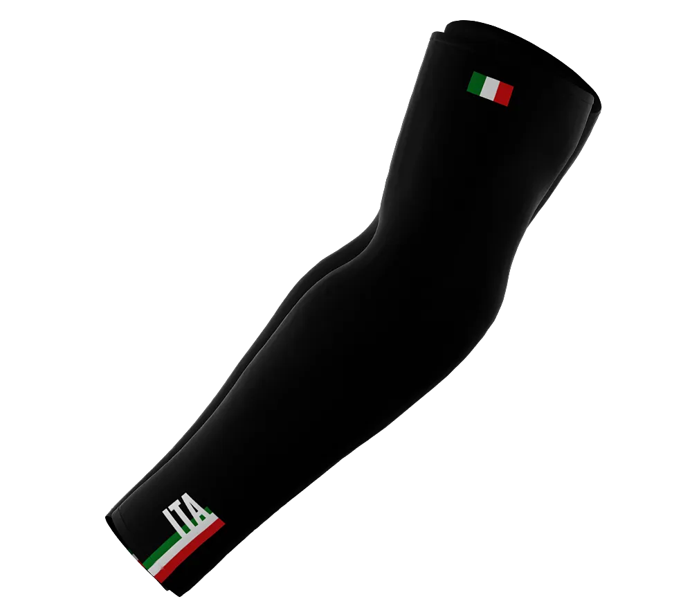 Italy Code Compression Arm Sleeves - Walking - Cycling - Running - Golf - Baseball - Basketball